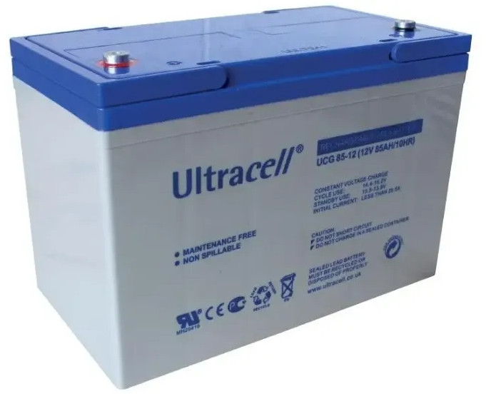 Акумулятор Ultracell GEL 12В, 85 A/год