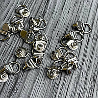 Петля взуттєва італійська на ніжці Нікель (50 штук)