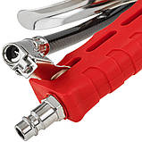 Пневмопістолет для підкачування шин з манометром 0-16 бар Vorfal V01129, фото 3