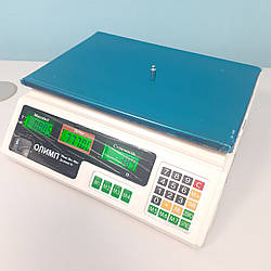 Торгові ваги з акумулятором Олімп A9 40кг