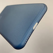 Чехол для iPhone 11 Pro ультратонкий карбоновый чехол на телефон айфон 11 про синій LKG, фото 5