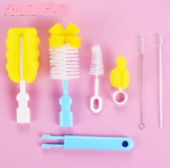 Набір йоршиків для миття пляшечок Блакитний 40151, фото 1