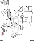 Кнопка склопідйомника права Fiat Ducato 244, Peugeot Boxer, Citroen Jumper (2002-2006), 735315616, 6554T5, фото 6
