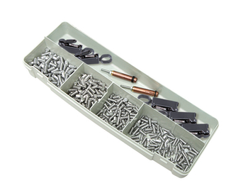 Коробка з алюмінієвими шпильками Ø5 та Ø6 GYS 048195