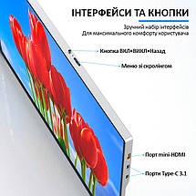 Монітор портативний W14FPC 14 дюймів з подвійним дисплеєм для ноутбуків / IPS / 1920x1200 / Type-C / HDMI, фото 5