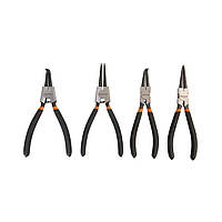 Sturmax 1020M-09-SET Набір щипців 180 мм 4шт для стопорних кілець
