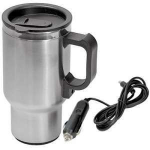Термокружка автомобільна з підігрівом від прикурювача, чашка з підігрівом