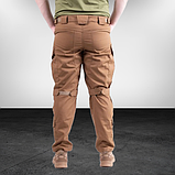 Штани тактичні з кишенями для наколінників койот, фото 3