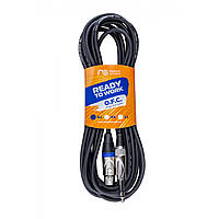 Кабель мікрофонний Maximum Acoustics MIC.XJ5 (Blue) (OFC) 5м