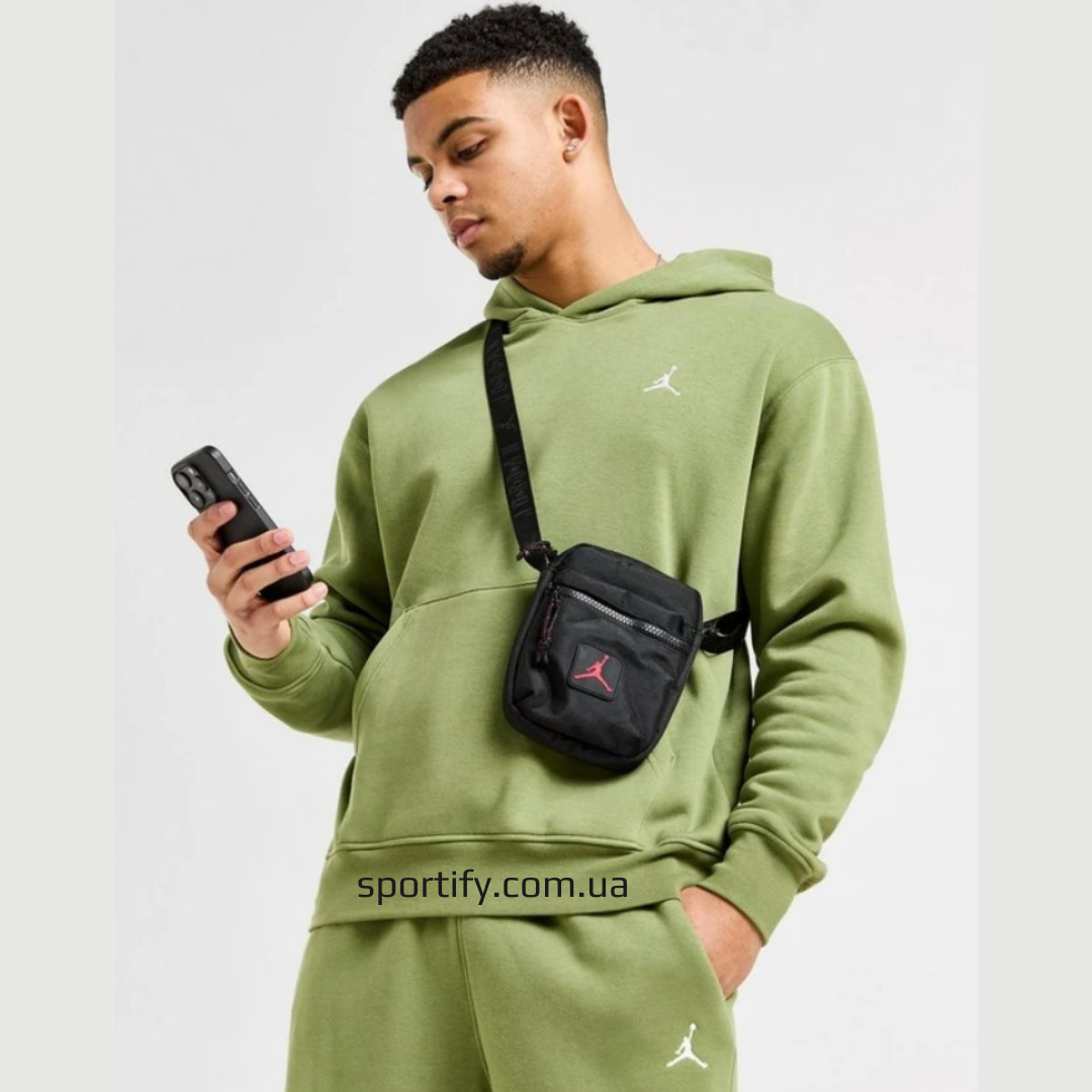 Сумка через плече nike air jordan месенджер джордан бананка найк