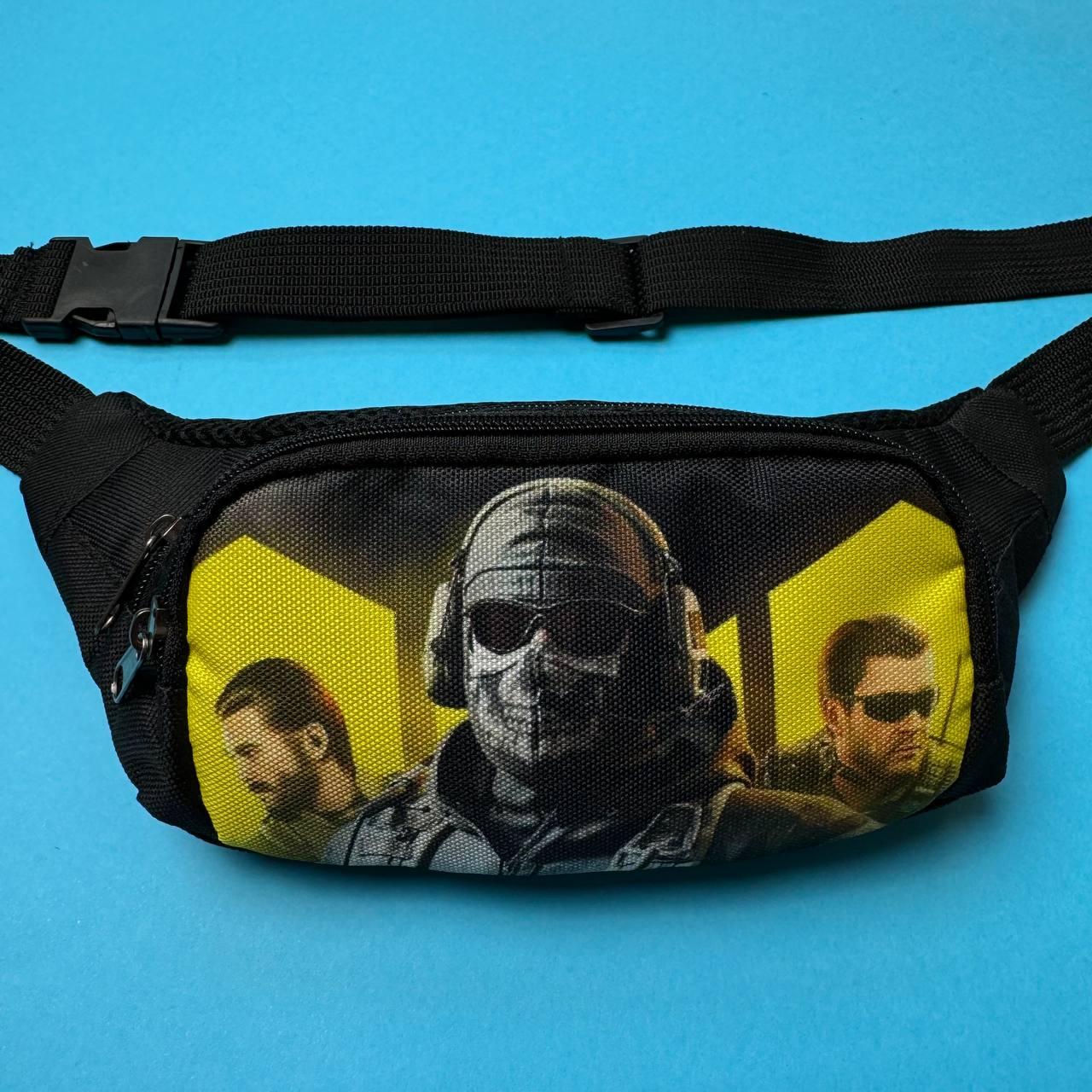 Дитяча сумка-бананка для хлопчика call of duty