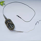 Рибальська годівниця. Короповий монтаж Pop- Up "Method Arc Flat", вага 50 грамів, фото 4