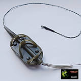 Рибальська годівниця. Короповий монтаж Pop- Up "Method Arc Flat", вага 50 грамів, фото 2