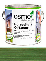 Захисна олія-лазур Osmo Holzschutz-Lasur 25 L Темно-зелена 729 (4006850482559)