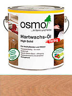 Кольорова олія з твердим воском Osmo Hartwachs-Ol Farbig 25 L Світло-сіра 3067 Санта)