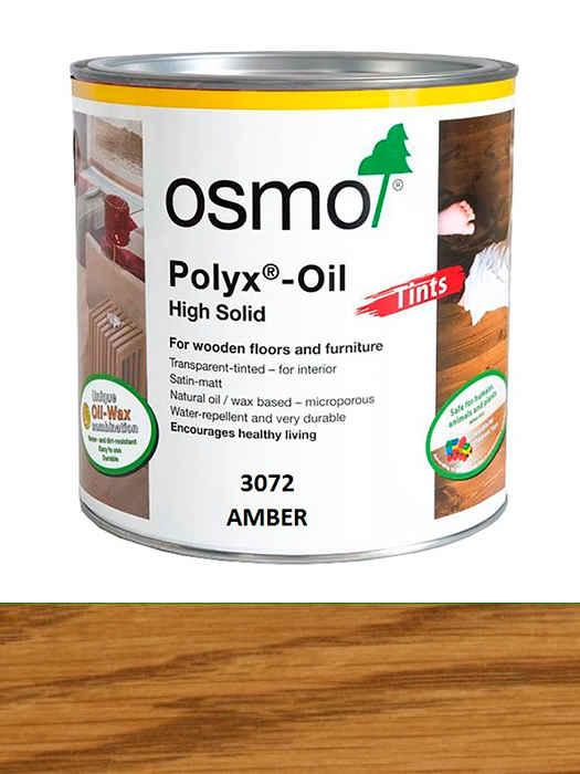 Кольорова олія з твердим воском Osmo Hartwachs-Ol Farbig 25 L Бурштин 307223)