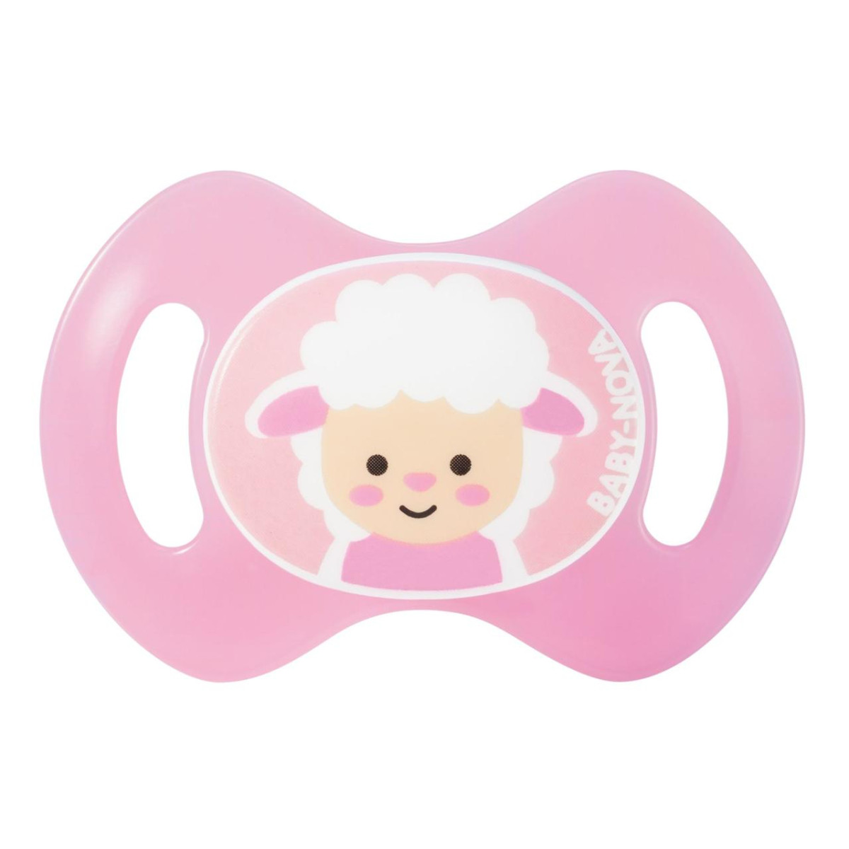 Пустушка силіконова Baby-Nova Newborn з 0-2 місяців, рожева (Бебі-нова) 24227/1