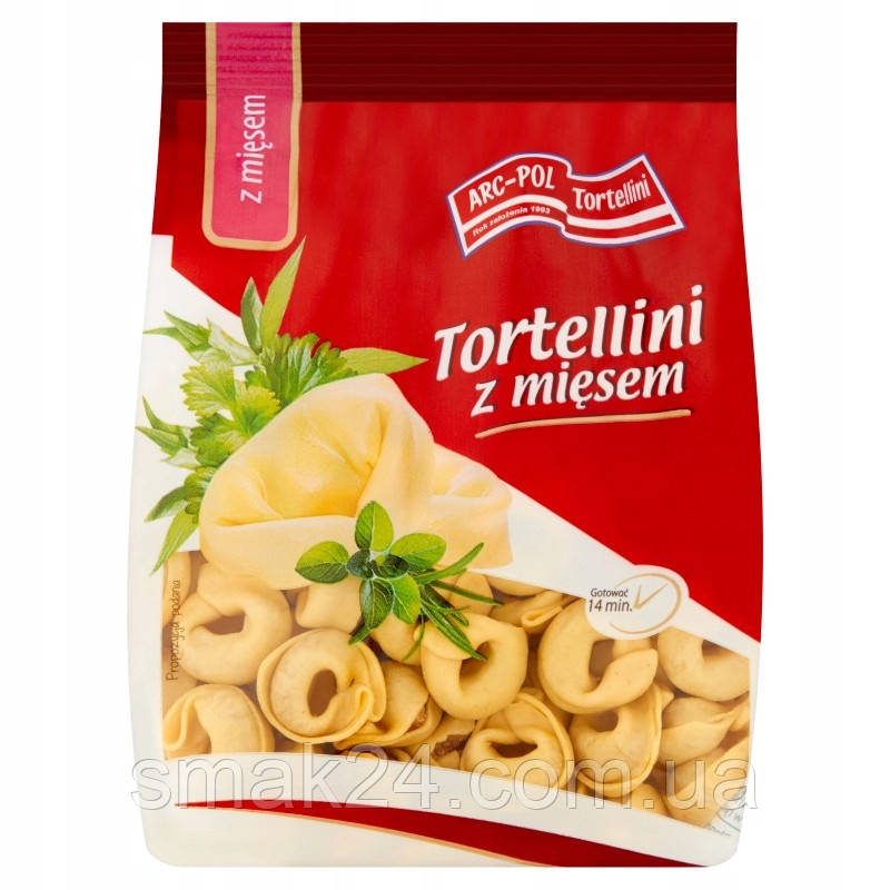 Тортелліні з м'ясом ARC-POL Tortellini z miesem 250г Польща