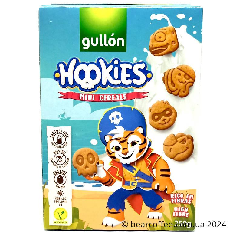 Печиво без лактози фігурне Gullon hookies mini cereals 250г Іспанія