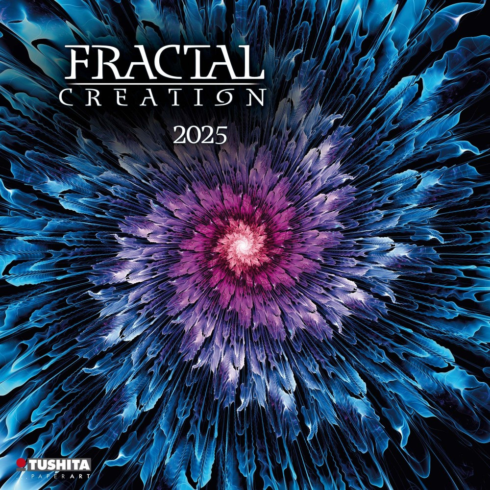 Настінний календар 2025 рік. Fractal Creation 2025