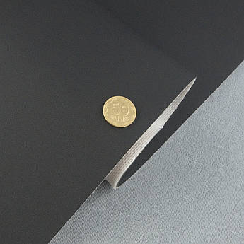 Автомобільний шкірзам BENTLEY 2047-MT, колір чорний, тягучий, на поролоні 2мм та сітці, шир. 140см