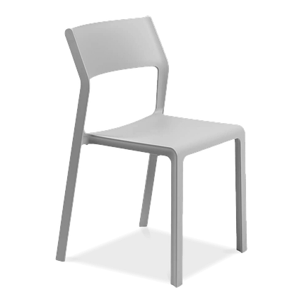 Вуличне крісло пластикове Nardi Trill Bistrot Сірий, фото 1
