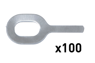 100 Прямих кілець № 6 AlMgSi 1.5 мм для SPOT ARCPULL GYS 059474