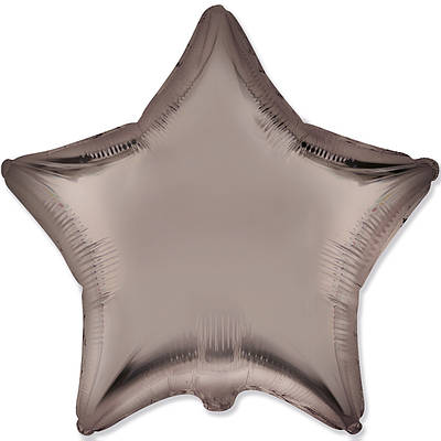 Flexmetal 18" Зірка сатин бежева Satin Mushroom Фольгований шар