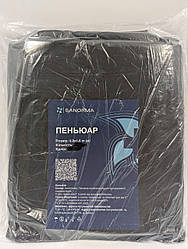 Пеньюар  полієтиленовий одноразовий (OPTIMAL PLUS) 100шт/уп. Чорні
