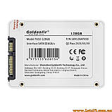 SSD жорсткий диск 128Gb Goldenfir T650W 2.5" твердотільний накопичувач вінчестер для ПК ноутбука, фото 5