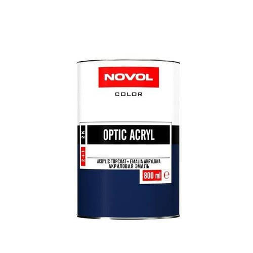 Краска акриловая Novol Optic Acryl Toyota 040 белая 800мл без ...