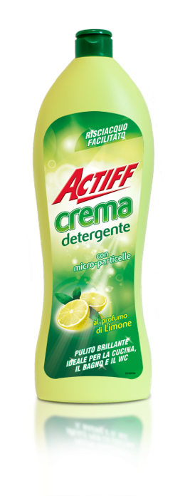 Засіб для очищення з ароматом лимона ACTIFF SCOURING CREAM