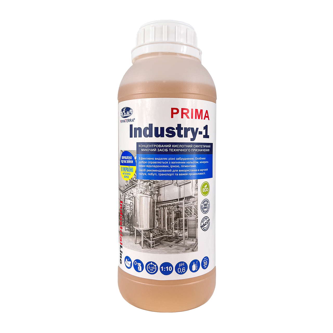 Концентрат Industry-1 (1,3 кг) для видалення вапняних відкладень, іржі, водного каменю
