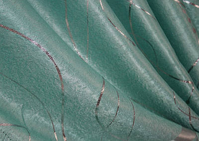 Шторна тканина софт "Ліана". Висота 2,7 м. Колір бірюзовий. Код 464ш