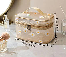 Косметичка на блискавці ( Бежева)