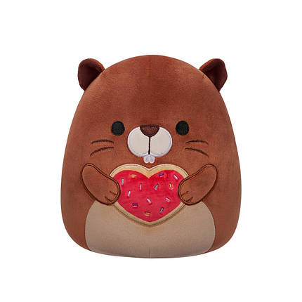 М'яка іграшка SQUISHMALLOWS – БОБЕР ЧІП (19 cm), фото 1