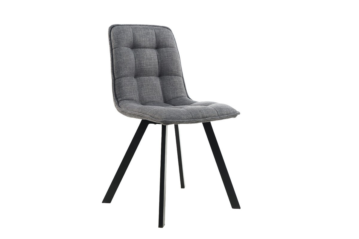 Cтілець M-70 сірий + чорний, фото 1