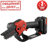 Аккумуляторная мини-пила ценпная STORM Intertool TSH WT-9109 (20 В, 2 Ач, 10 см, 4 м/с)