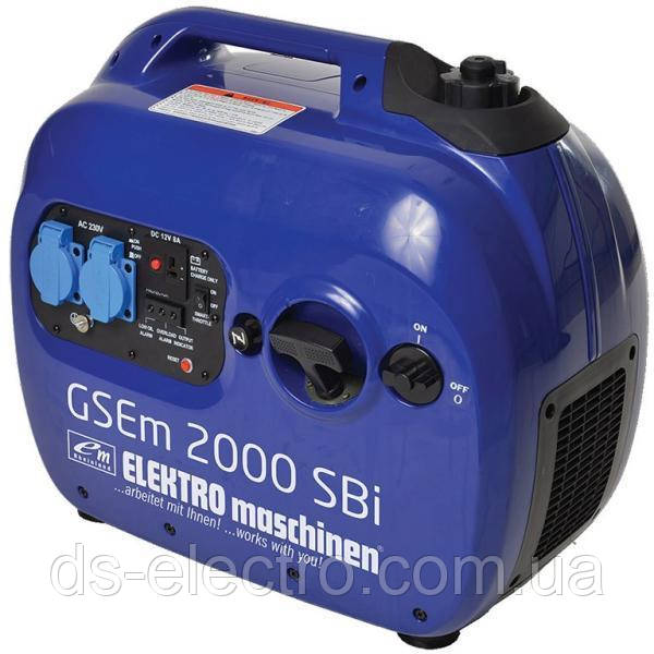 Генератор GSEm 2000 SBI (1,8кВт, інверт., 1-фазний, ручний старт, бензиновий)