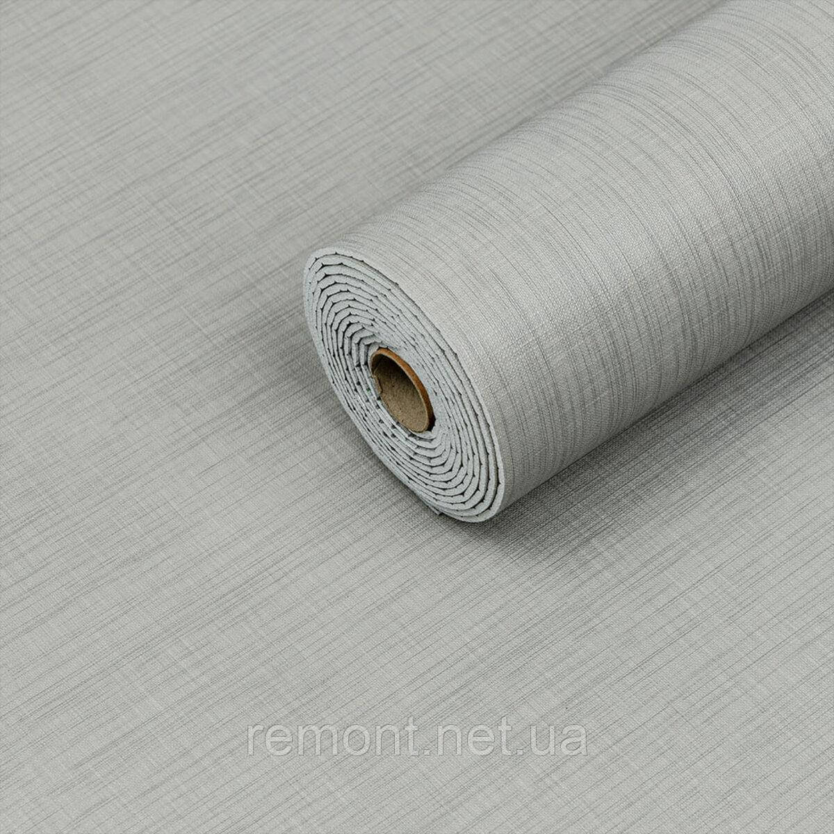 Самоклеюча вініловая плитка в рулоні 600х3000х2мм Світло-сіре полотно Мат SW-00002033, фото 1