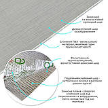 Самоклеюча вініловая плитка в рулоні 600х3000х2мм Світло-сіре полотно Мат SW-00002033, фото 2