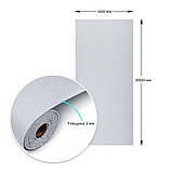 Самоклеюча вініловая плитка в рулоні 600х3000х2мм Мат SW-00002040, фото 3