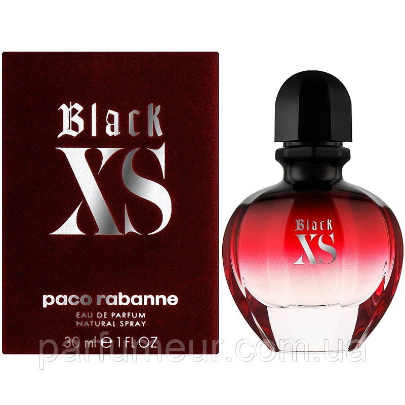 Black XS Parfum Paco Rabanne парфумована вода 30 мл