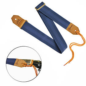 Гітарний ремінь з термотисненням Renesans GR-3 Dark Blue (синій)