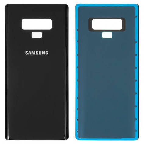 Задня кришка Samsung N960F Galaxy Note 9 чорна Midnight Black, фото 1