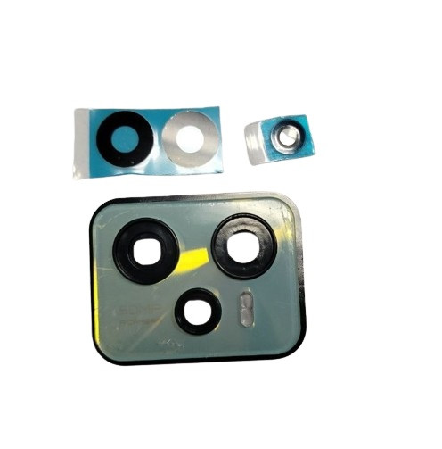 Скло камери з рамкою для Realme C53 Gold, фото 1