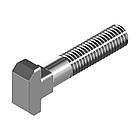 DIN186B М10х35 сталь 8.8 болт Т-подібний цинк білий повна різьба [5S72000005S7103520] Metalvis