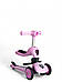 Самокат-біговел Scooters Basket 3in1 K9 світна музична платформа, фото 5