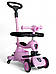 Самокат-біговел Scooters Basket 3in1 K9 світна музична платформа, фото 3