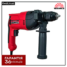 Дриль електричний безударний 850 Вт Vitals-Master Um 1385BNlak 0-1100 об хв Швидкозатискний патрон